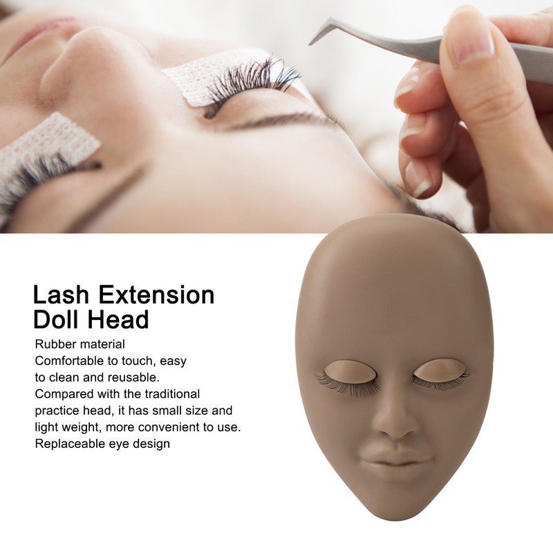 Lash Mannequin Head Eyelash Extension Practice Mannequin Makeup Mannequin Head