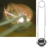 Flint Lighter, Steel Nickel Plating Round Head Acetylene Gas Lighter