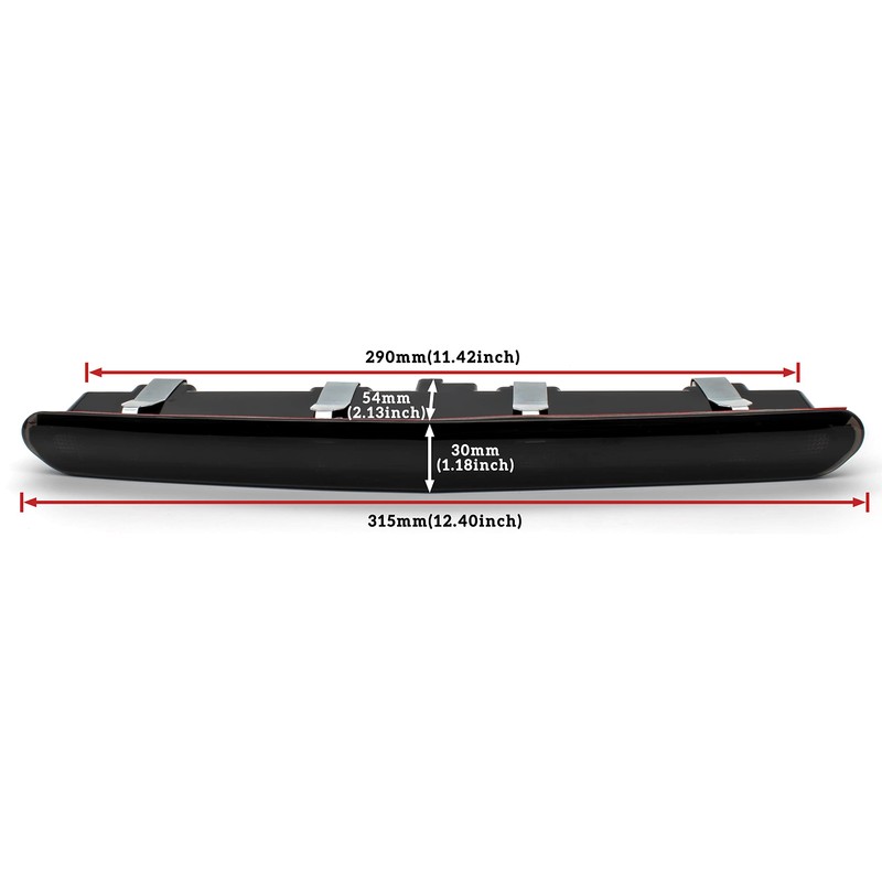 LED 3rd Third Brake Light for Camaro 16-20, KEWISAUTO Smoked
