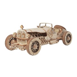 Tsukurundo ® Robotime 3D Wood Puzzle Ornament Series (Racing Car)