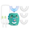 Cepillo de dientes eléctrico en forma de U para niños,