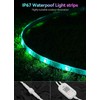 Cedarine 105FT Continuous RGB+IC Outdoor Led Strip Lights Waterproof with