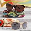 Vera Bradley Sunglasses Clamshell Case, Regal Rosette (Sunglass Case)