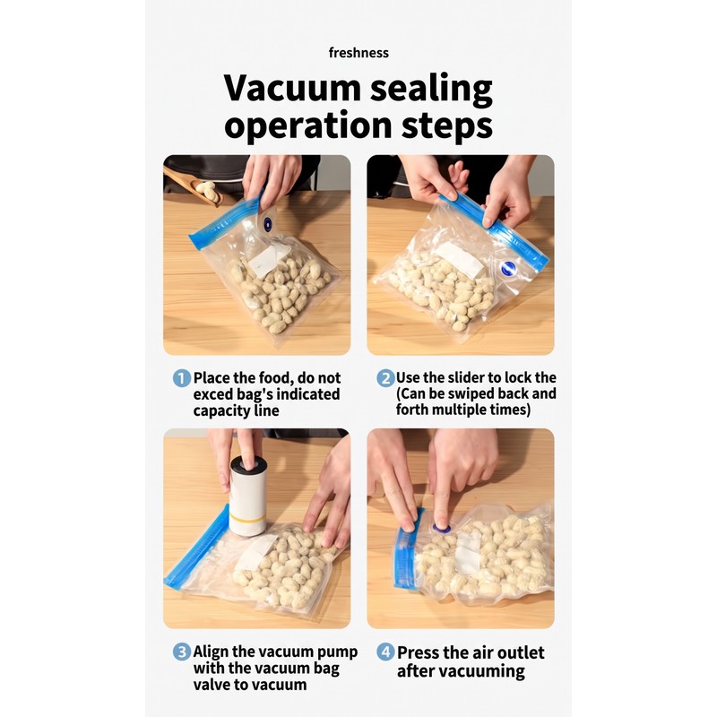 Mini Electric Vacuum Sealer Pump for Food Storage – USB