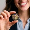 Never Give Up Boxing Challenge Coin – 3D Color Relief