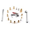 17pcs Air Compressor Accessory Kit, Dust Removing Air Line Fittings