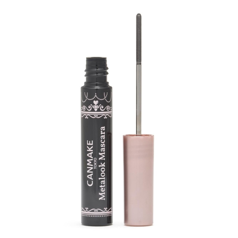 Canmake Metal Mascara 01 Black 4.0g Mascara Metal Comb Bunch