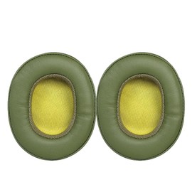 ACCIUK Replacement Ear Pads, Compatible with Skullcandy Crusher Wireless/Crusher360/Hesh3/Hesh ANC/Hesh Evo/Venue ANC Headphones, Made of Soft Protein Leather and Memory Foam (Military Green)