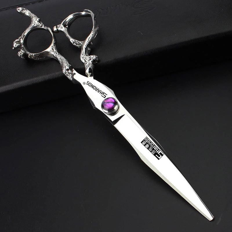 6/7/8/9-inch Hair Clippers for Japanese 440C Barber Shops (7-inch Flat