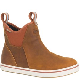 Xtratuf Leather Ankle Deck Boot Orange 8 D (M)