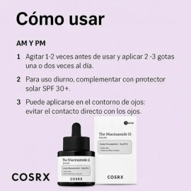 Sérum de Niacinamida al 15 Cosrx The Niacinamide para Control de Grasa, 20 ml                                                                         