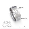 UNIFT Mountain Ring for Men Women Stainless Steel Stylish Chic