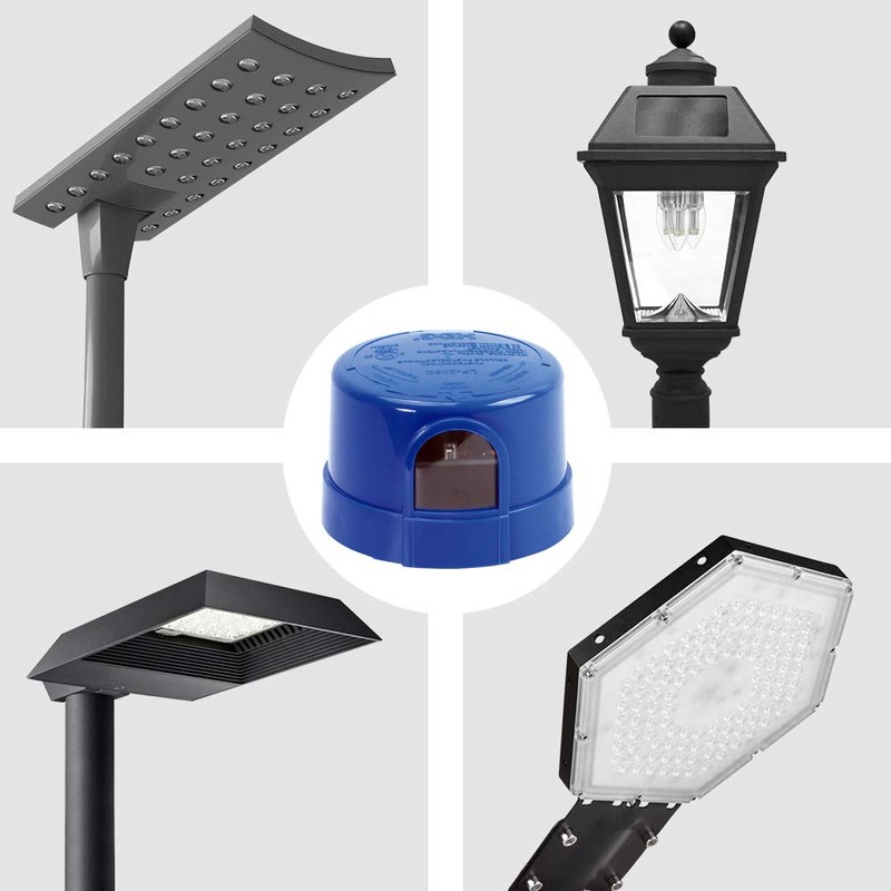 GBAYSA 1 Pack Photocell for Outdoor Light, Auto On/Off Photo