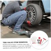 BUGUUYO 1 Set Portable Tire Valve Stem Tool Kit Versatile