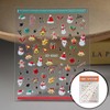 Christmas Embossed Object II Nail Sticker 5D0260 / 크리스마스 엠보 오브제II 네일스티커 5D0260