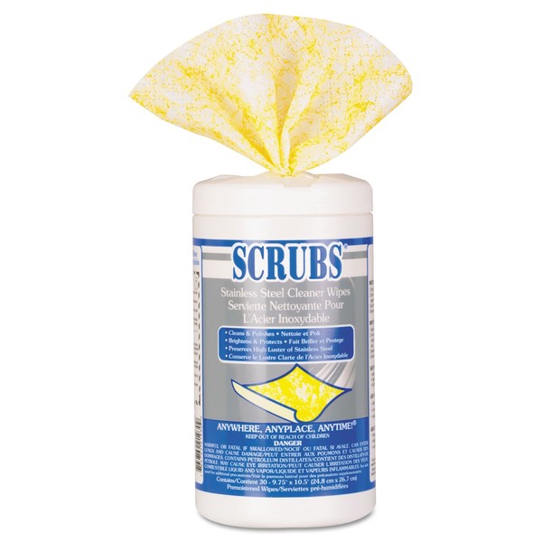 SCRUBS 91930 Stainless Steel Cleaner Towel