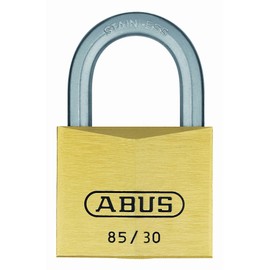 ABUS 04800 Stainless Steel Shackle Service Brass Padlock with 226 Alike Keyed