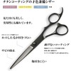 DEEDS GTZB-60 Black Titanium 3D Handle Scissor (6.0")