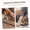 jojofuny Woodworking Coping Saw Bow Saw Hand Steel Bamboo Comfortable