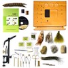 Creative Angler Wooden Fly Tying Station with Tools and Materials