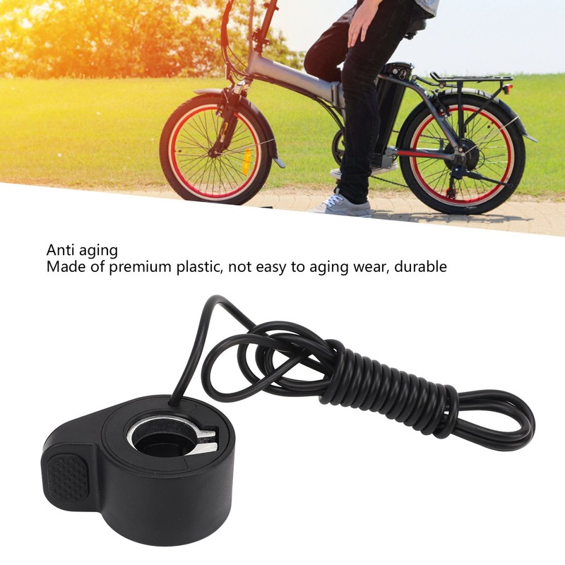 Electric Scooter Vertical Thumb Throttle Left Right Handle Universal Thumb