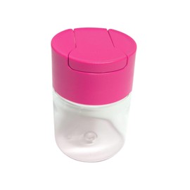 Tupperware exclusiv Essig und Öl Flasche Manhattan Clear Collection Dispenser Behälter transparent pink 130ml (transparent pink 130ml)