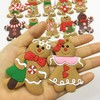 Christmas Tree Decorations with Lanyard, Gingerbread Men for Christmas Tree