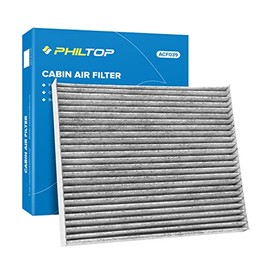 PHILTOP Cabin Air Filter, Replacement for CF10728, Elantra 2007-2016, Forte 2014-2018, Accent 2008-2011, Premium ACF039 Cabin Filter with Activated Carbon Clean Airflow, Filter Up Dust Pollen
