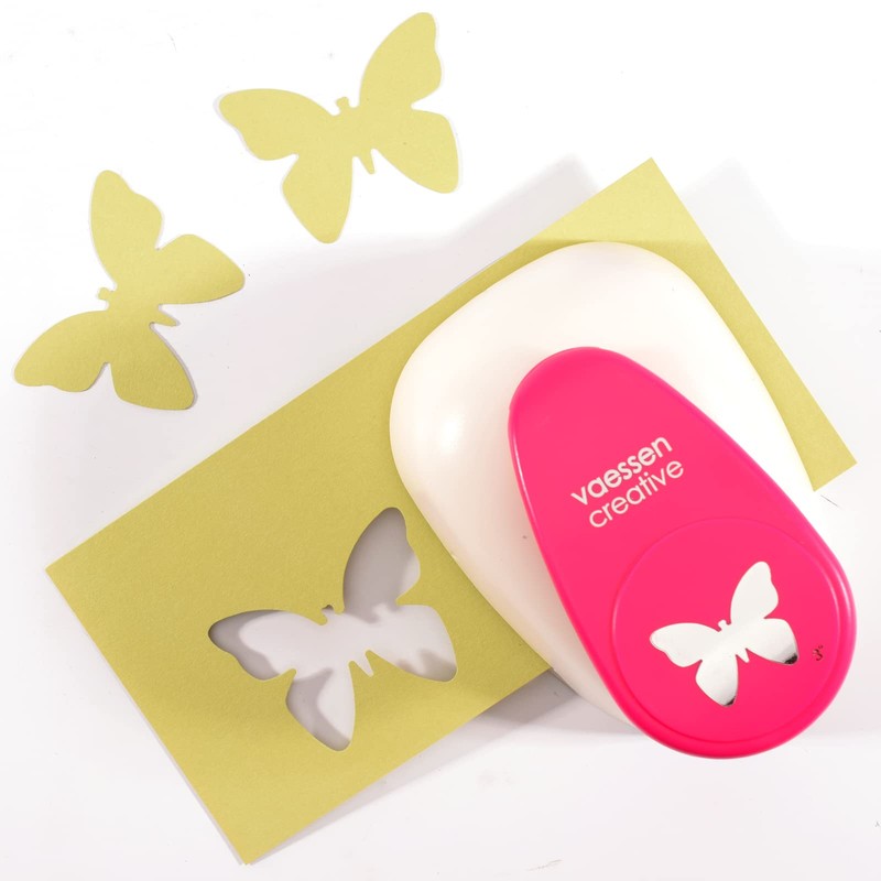 Vaessen Creative Butterfly Motif Punch 5.1 x 6.7 cm Punch