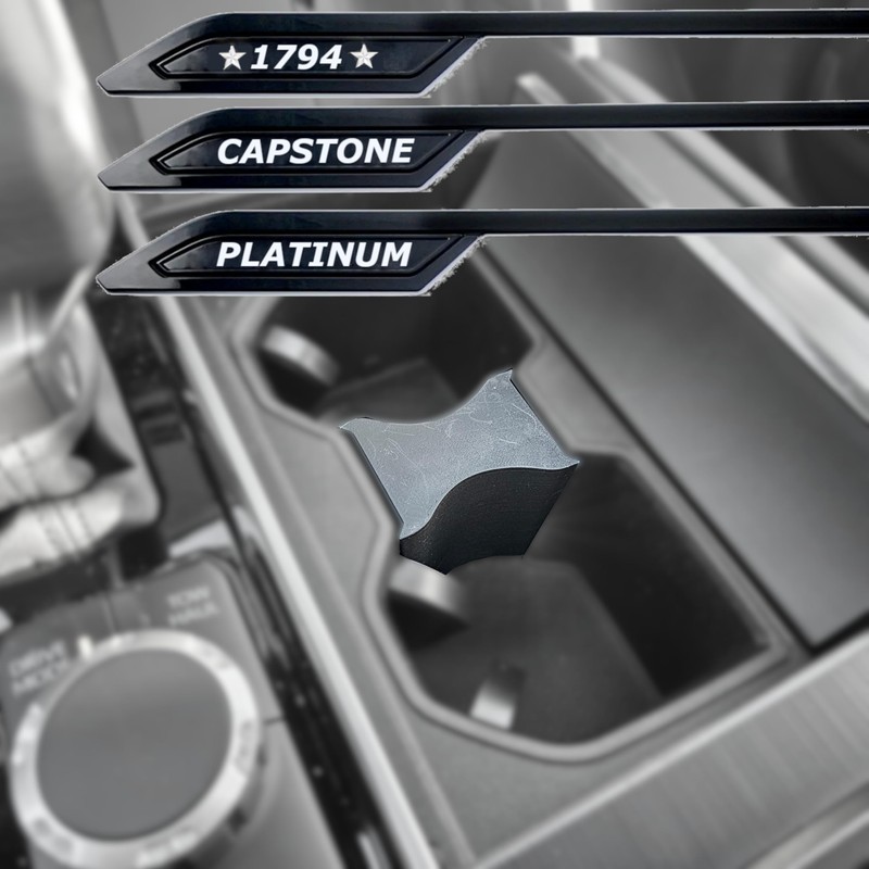 Cup Holder Divider and Hide for 2022+ Toyota Tundra 1794,