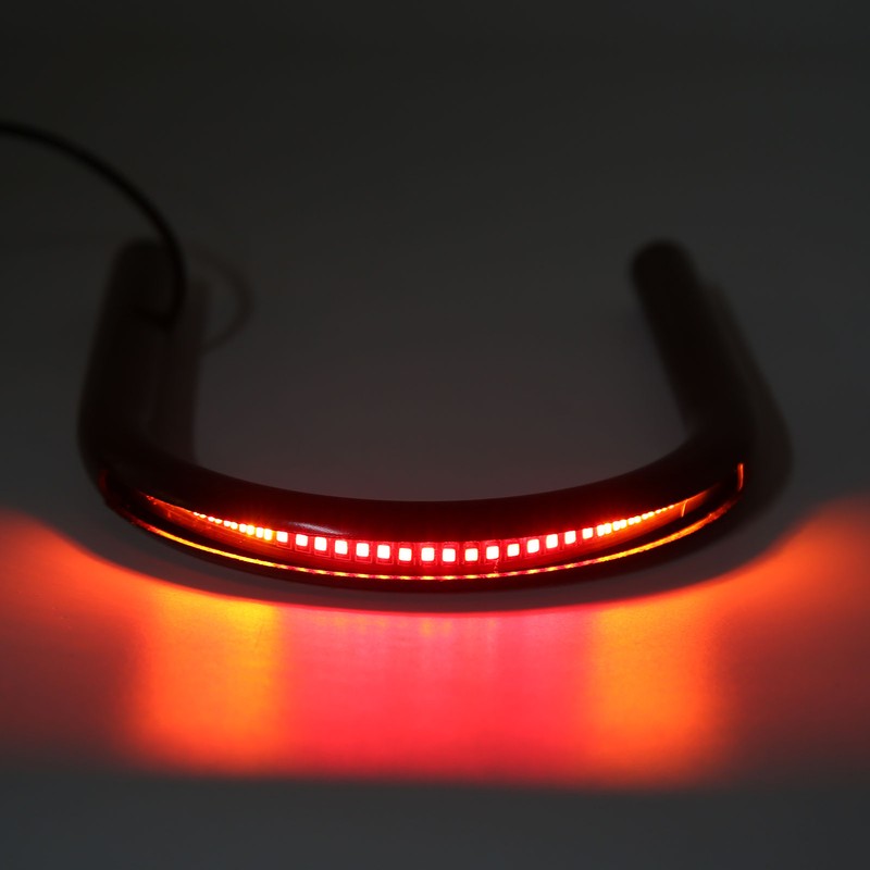 Motorcycle Rear Seat Frame Hoop Light Tail Brake Turn Singal