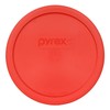 Pyrex 323 1.5-Quart Glass Mixing Bowl & 323-PC Red Mixing