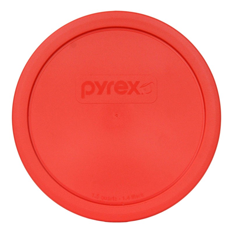 Pyrex 323 1.5-Quart Glass Mixing Bowl & 323-PC Red Mixing