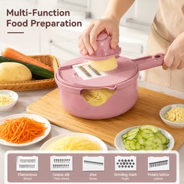 9-in-1 Vegetable Cutter for Kitchen – Multi-Function Slicer, Shredder and Grater Tool for Easy Food Preparation
