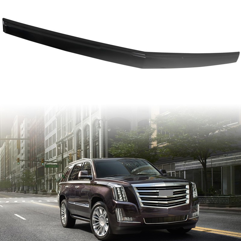 munirater Hood Molding Trim Black Kit Assembly Replacement for 2015-2020