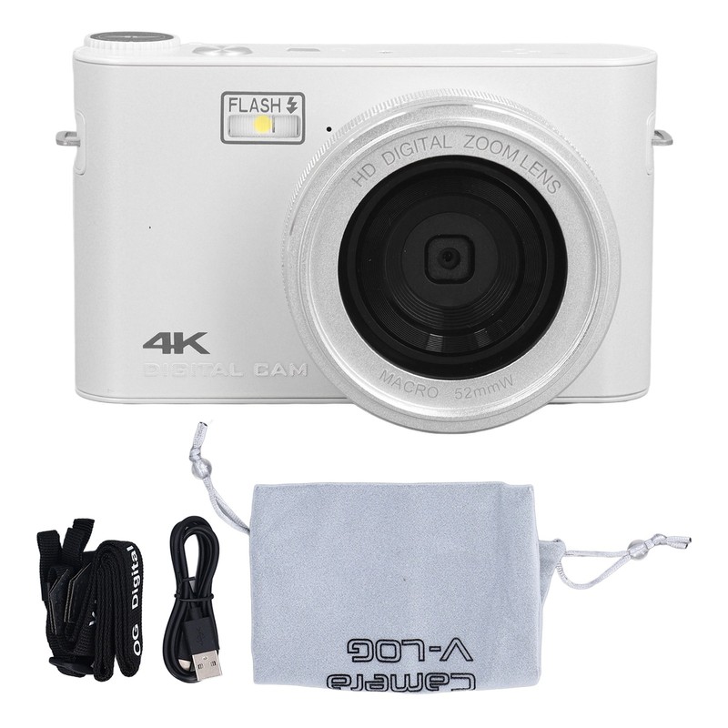 64MP Digital Camera 3.0inch TFT LCD Touchscreen Auto Focus 18X