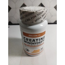 Elavate Life ElevateLife Creatine Monohydrate 2500mg, 90 Capsules -Expires 07/2026