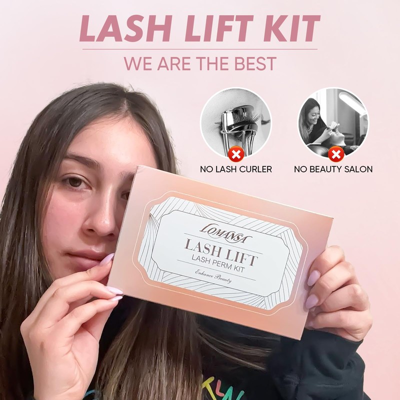 Lomansa Lash Lift Kit Eyelash Perm Kit Instant Lifting Curling