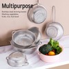 Stainless Steel Colander Multipurpose Mesh Strainer Baskets Fruit Vegetable Drain