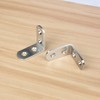 Drado 10 Pack Corner Braces, Corner Brackets 40mmx40mmx2mm Stainless Steel