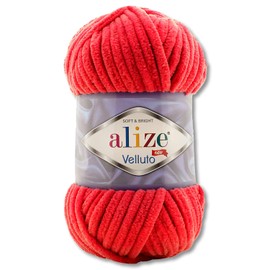 100 g Alize Velluto Wool in 30 Selection (56 | Red)