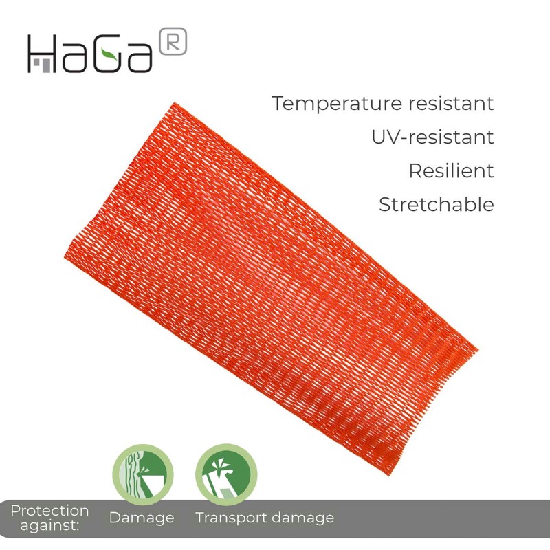 HaGa® 1 m Packaging Net Hose Protective Net Diameter 100-200