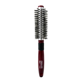Phillips Brush Thermal Ceramic 1.5 Inch Round Hair Brush, 100% Pure Boar Bristles & Ergonomic Beech Wood Handle – Ceramic Barrel Brush Head for Styling & Volumizing All Hair Types, TPB-1