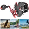 Portable Sea Fishing Reel with Digital Display Counter Trolling Lateral