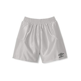 Umbro Half Pants, Goalkeeper, Soccer Futsal, Sweat Absorbent, Quick Drying, Dry, Kids, Juniors, Unisex, silver, (SLV)