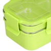 304 Stainless Steel Electric Lunch Box Double Layer Insulated Lunch