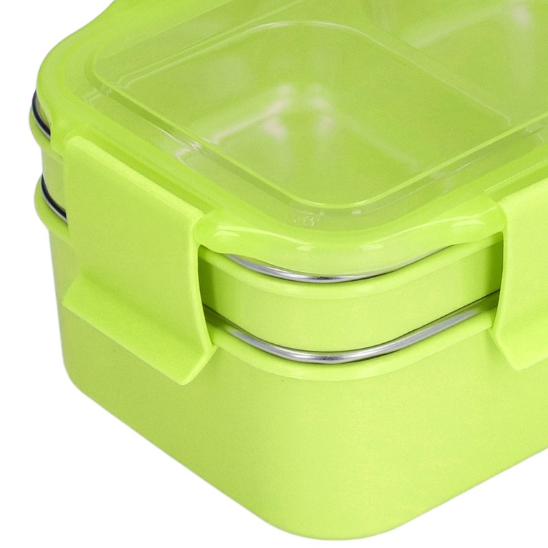304 Stainless Steel Electric Lunch Box Double Layer Insulated Lunch