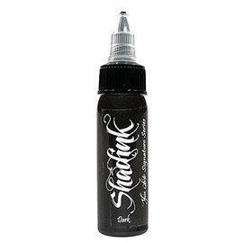 Shadink Tattoo Ink Professional Signature Grey Wash Yan Solo Series Grey Wash Tattooing Inks for Black & Gray Style 1oz (Dark Grey Wash)