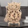 ROKR 3D Wooden Puzzles for Adults Mechanical Clock Kits -