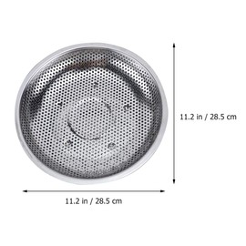 BESTonZON Food Steamer for Fruit, Stainless Steel Dumpling Steamer Basket, Draining Basket for Steaming, Steamer Tray for Pot, Steamer for Cooking, Mesh Steamer Plate Steamer Basket